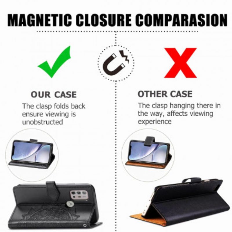 Flip Cover Moto G10 / G30 Middelaldermandala
