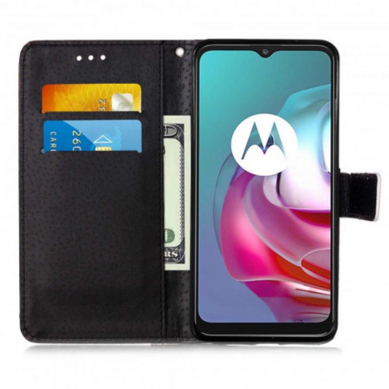 Flip Cover Moto G10 / G30 Nattiger