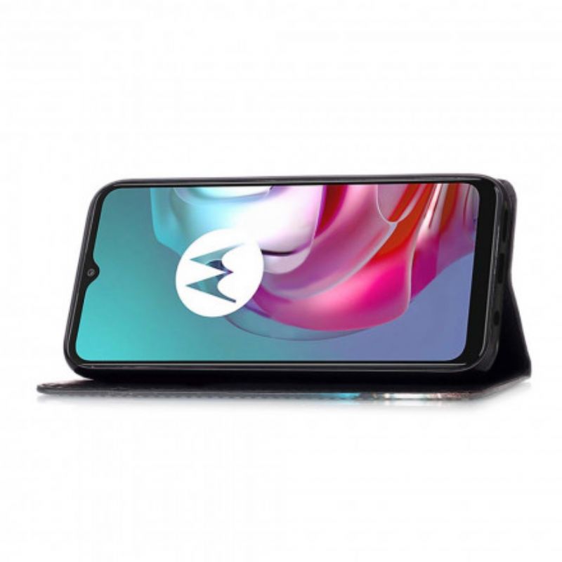 Flip Cover Moto G10 / G30 Nattiger