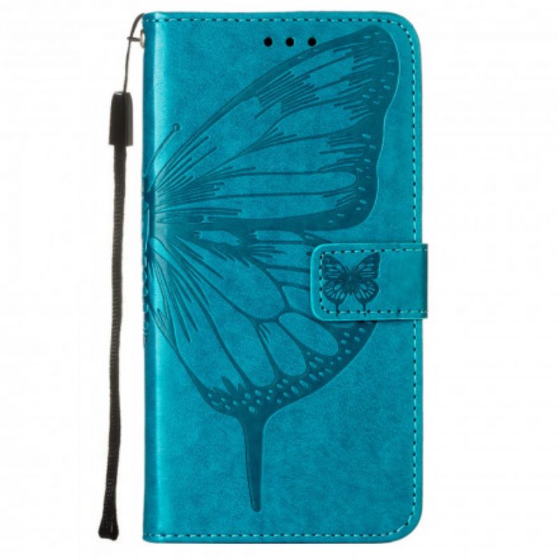 Flip Cover Moto G10 / G30 Sommerfugledesign