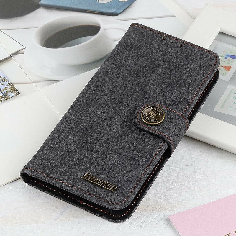 Flip Cover OnePlus Nord 2 5G Retro Split Kunstlæder Khazneh