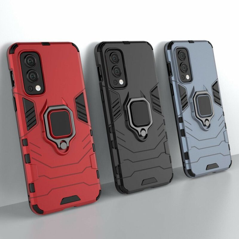 Mobilcover OnePlus Nord 2 5G Modstandsdygtig Ring