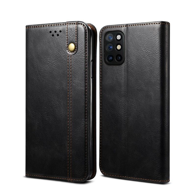 Cover OnePlus 8T Flip Cover Vokset Kunstlæder