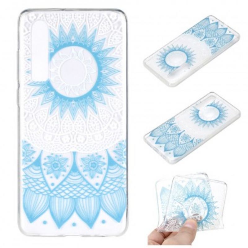 Cover Huawei P30 Transparent Farvet Mandala