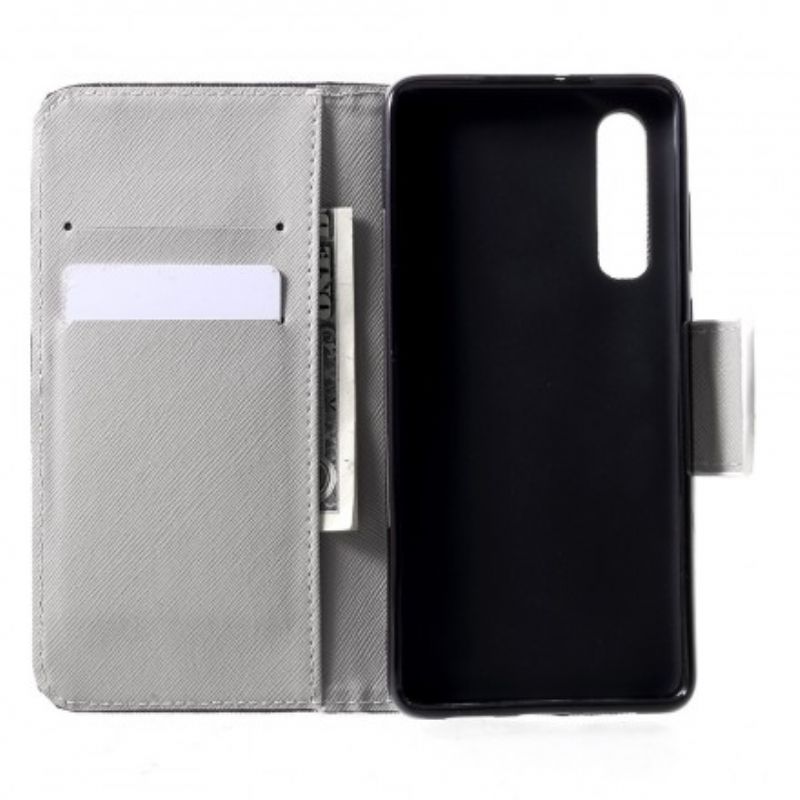 Flip Cover Huawei P30 Farlig Bjørn