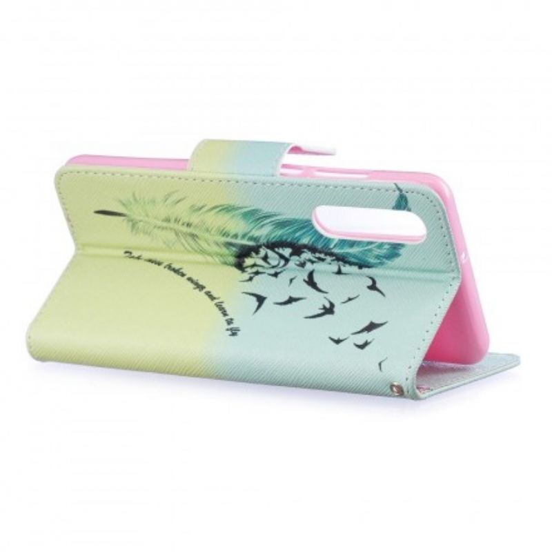 Flip Cover Huawei P30 Lær At Flyve