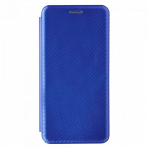 Cover Sony Xperia 10 III Flip Cover Farvet Carbon Silikone