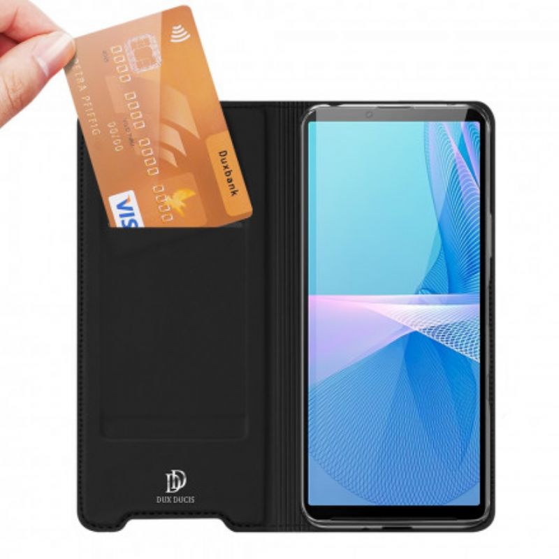 Cover Sony Xperia 10 III Flip Cover Skin Pro Dux Ducis