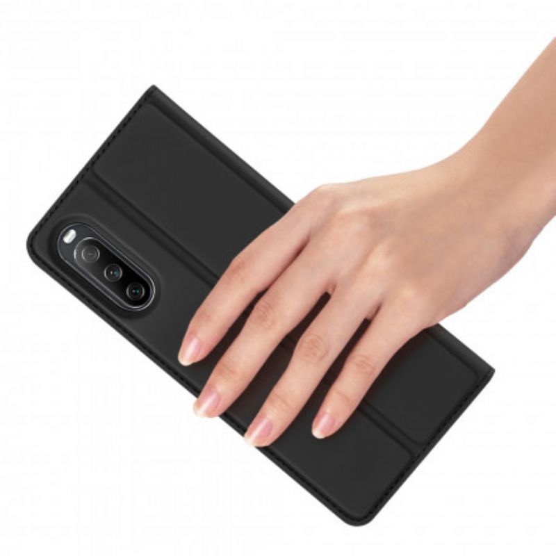 Cover Sony Xperia 10 III Flip Cover Skin Pro Dux Ducis