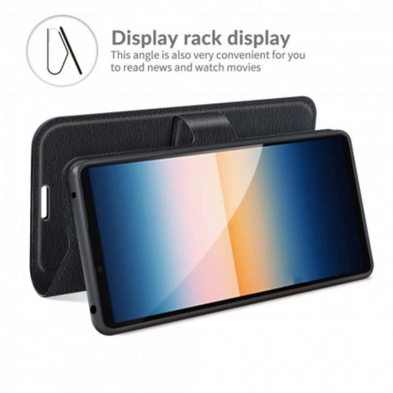 Flip Cover Sony Xperia 10 III Klassisk Kunstlæder