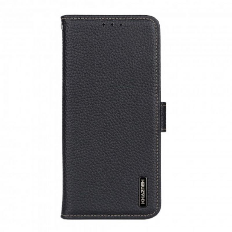 Flip Cover Sony Xperia 10 III Litchi Khazneh Læder