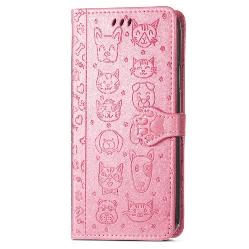 Flip Cover Samsung Galaxy A13 Animerede Dyr