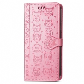 Flip Cover Samsung Galaxy A13 Animerede Dyr