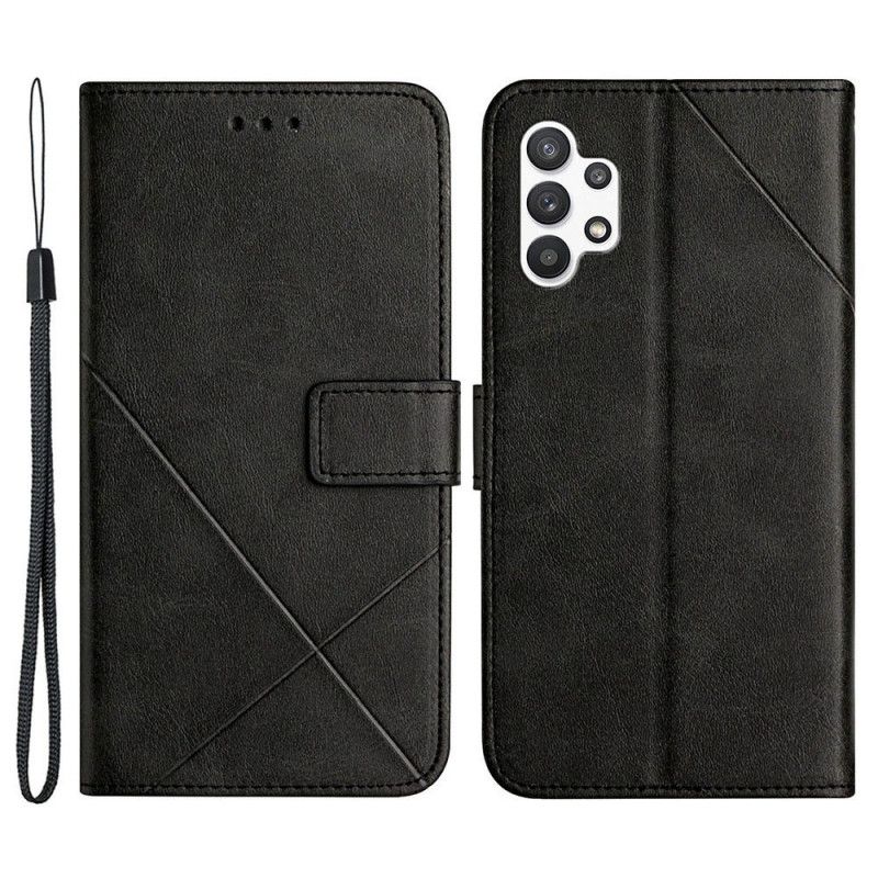 Flip Cover Samsung Galaxy A13 Læderstil X