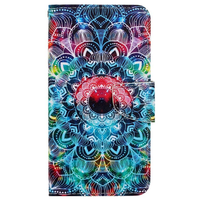 Flip Cover Samsung Galaxy A13 Med Snor Flashy Strappy Mandala