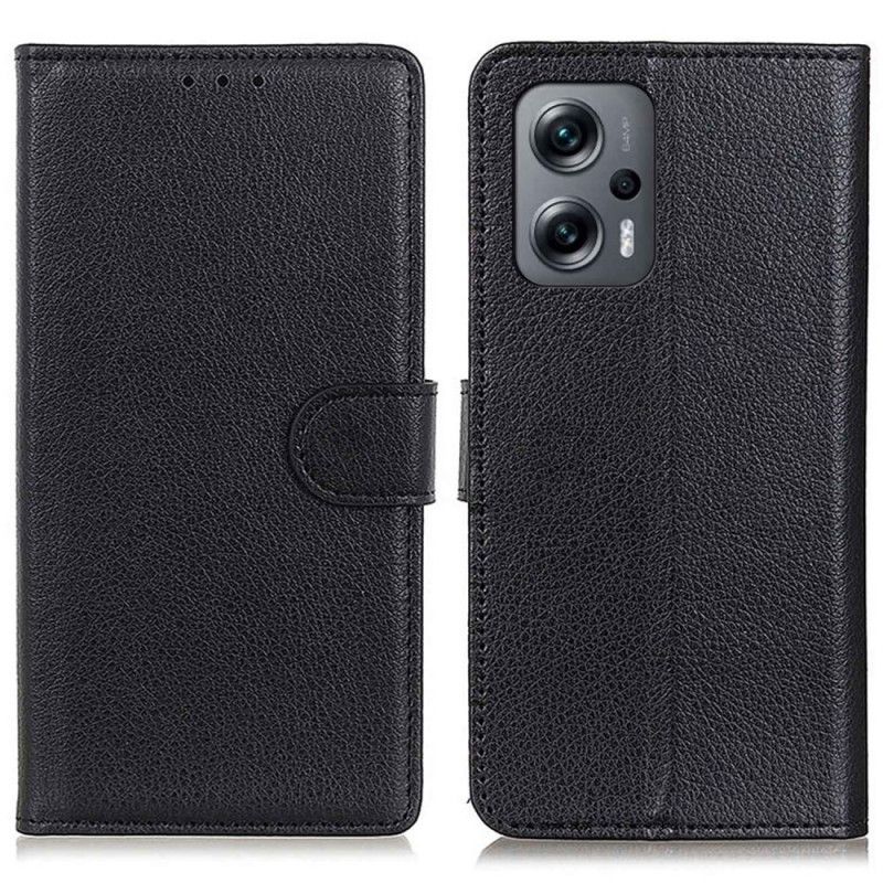 Flip Cover Poco X4 GT Traditionelt Kunstlæder