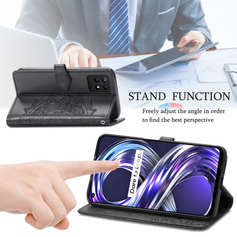 Flip Cover Realme 8i Middelaldermandala