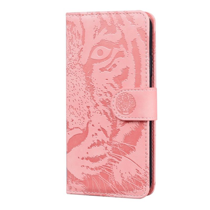 Flip Cover Realme 8i Tiger Ansigtstryk