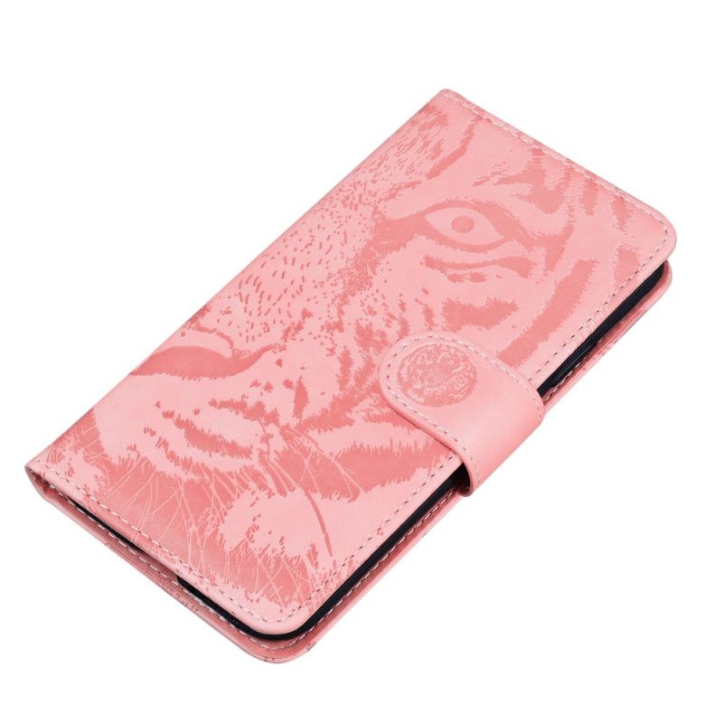 Flip Cover Realme 8i Tiger Ansigtstryk