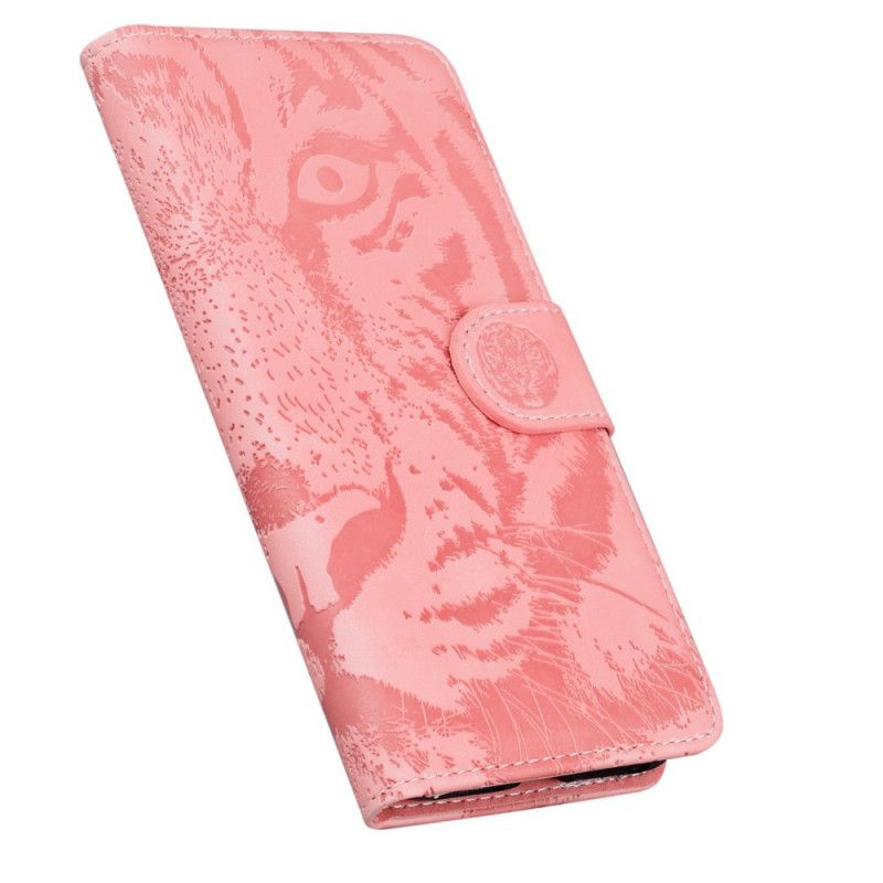 Flip Cover Realme 8i Tiger Ansigtstryk