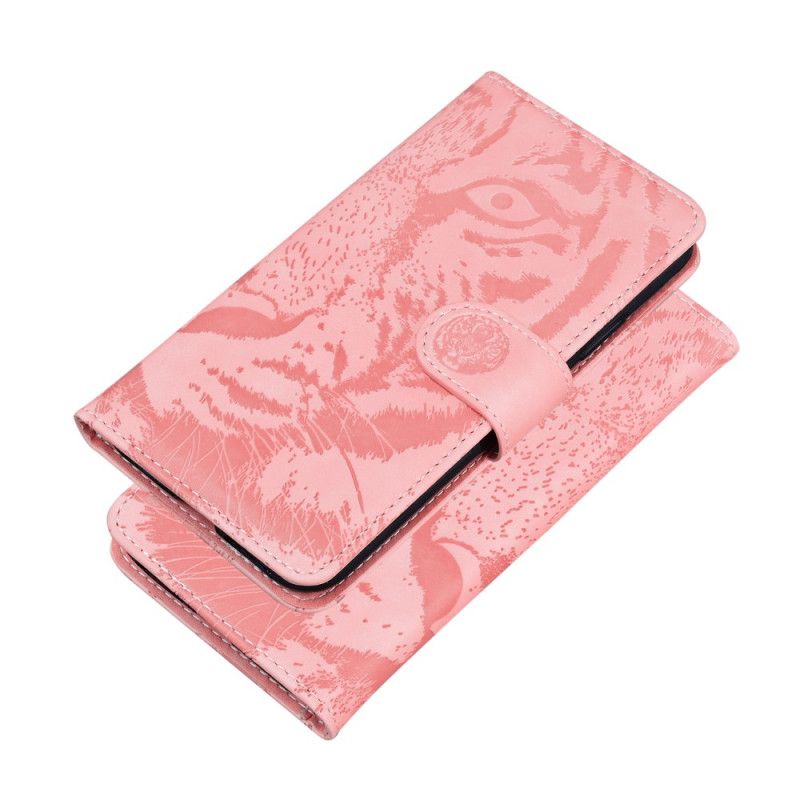 Flip Cover Realme 8i Tiger Ansigtstryk