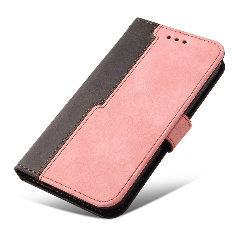 Flip Cover Realme 8i Tofarvet