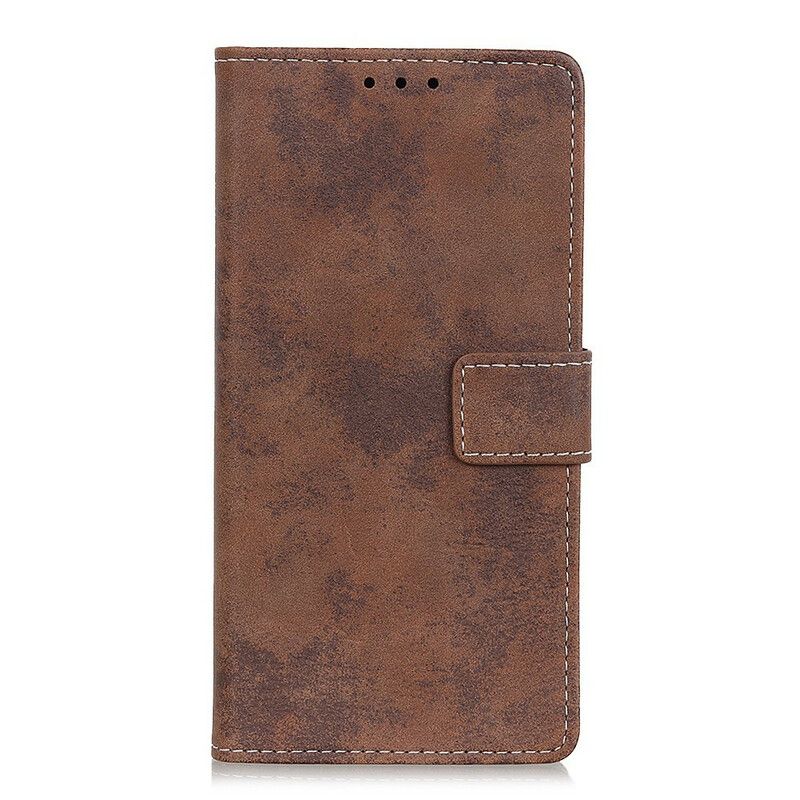 Flip Cover Alcatel 1S / 3L (2020) Vintage Kunstlæder
