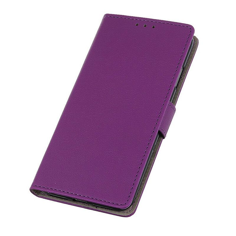 Læder Cover Alcatel 1S / 3L (2020) Klassiske Farver