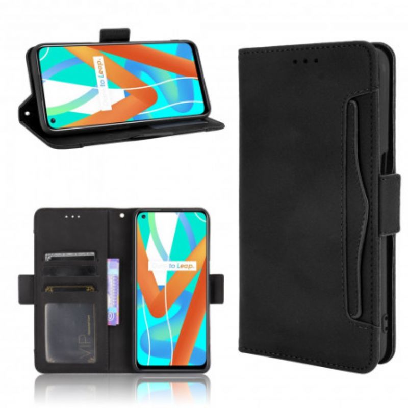 Flip Cover Realme 8 5G Førsteklasses Multikort