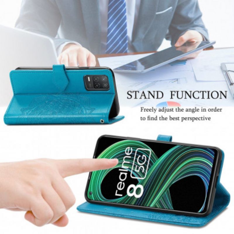 Flip Cover Realme 8 5G Middelaldermandala