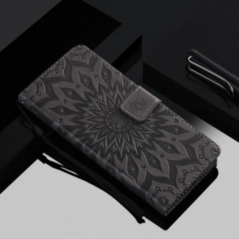 Flip Cover Realme 8 5G Solblomst