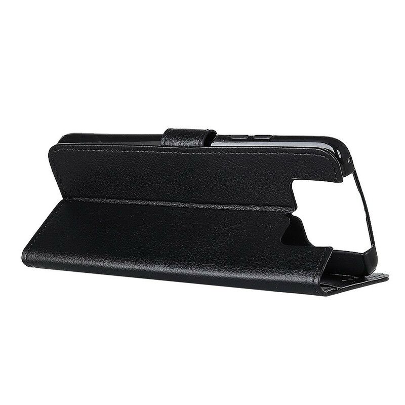 Læder Cover Asus Zenfone 7 / 7 Pro Lichi Tekstur