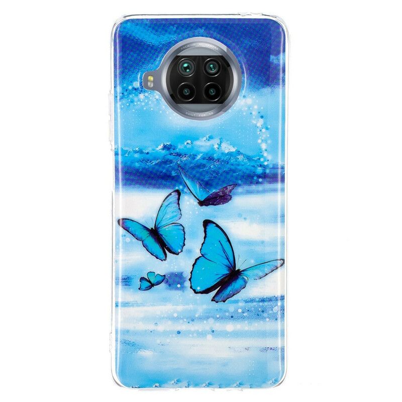 Cover Xiaomi Mi 10T Lite / Redmi Note 9 Pro 5G Neonsommerfugle-serien