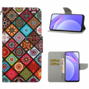 Flip Cover Xiaomi Mi 10T Lite / Redmi Note 9 Pro 5G Mandala Patchwork