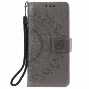 Læder Cover Xiaomi Mi 10T Lite / Redmi Note 9 Pro 5G Søn Mandala