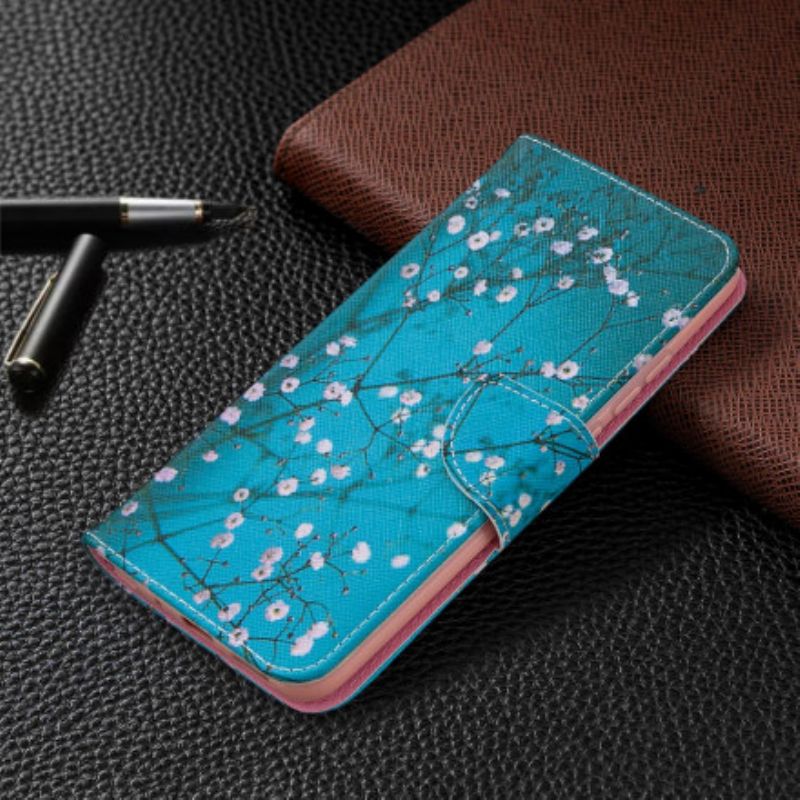 Flip Cover Xiaomi Redmi 9C Blomstrende Træ