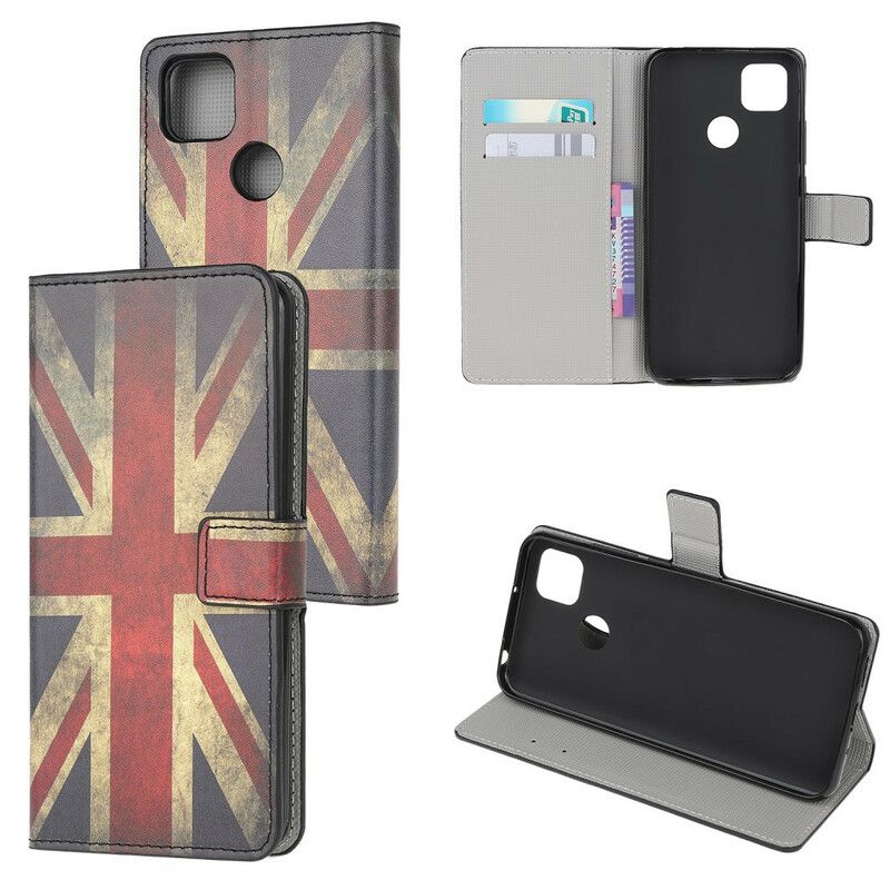 Flip Cover Xiaomi Redmi 9C Englands Flag
