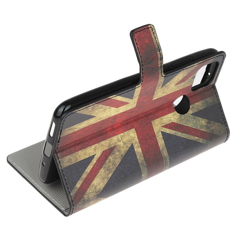 Flip Cover Xiaomi Redmi 9C Englands Flag