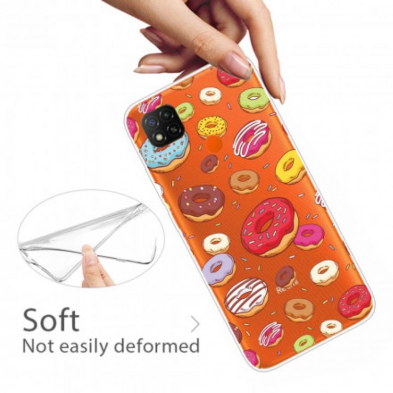 Mobilcover Xiaomi Redmi 9C Elsker Donuts