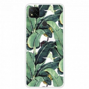Mobilcover Xiaomi Redmi 9C Flere Grønne Blade