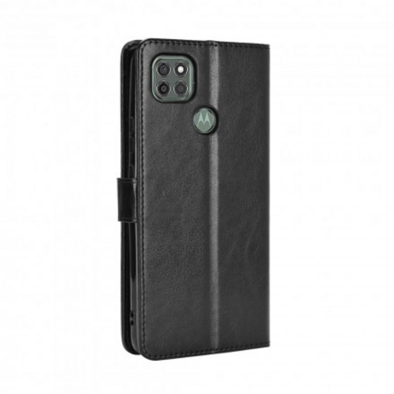 Flip Cover Moto G9 Power Flashy Imiteret Læder