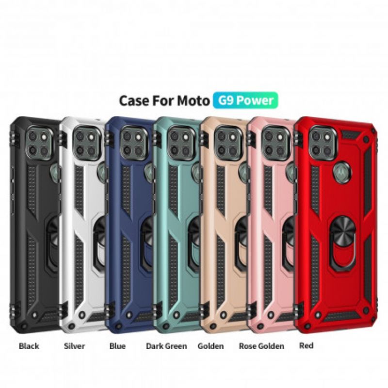 Mobilcover Moto G9 Power Premium Ring
