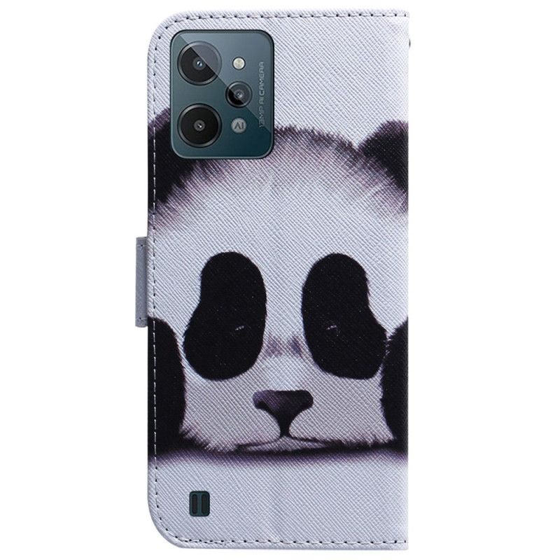 Flip Cover Realme C31 Smukke Panda