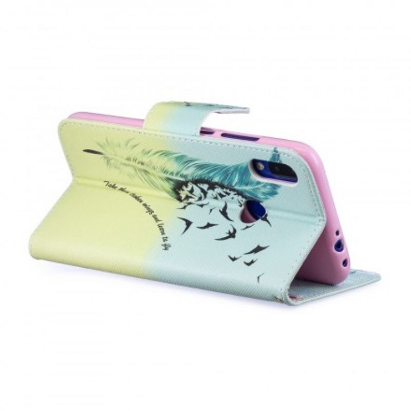 Flip Cover Xiaomi Redmi Note 7 Lær At Flyve