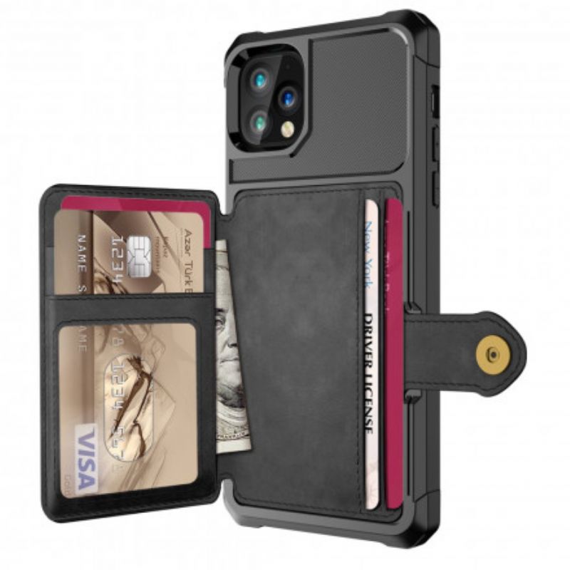 Cover iPhone 11 Pro Max Multifunktionel Kortholder