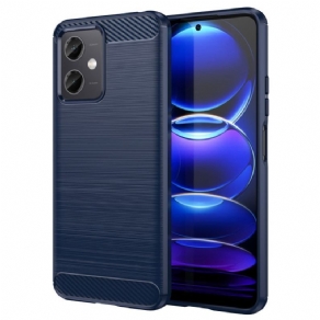 Cover Xiaomi Redmi Note 12 5G Børstet Kulfiber