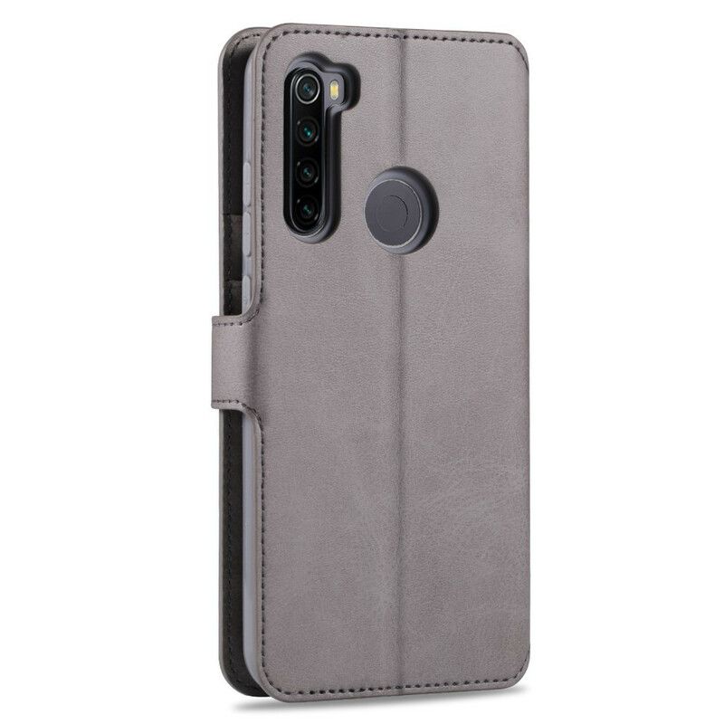 Flip Cover Xiaomi Redmi Note 8 Azns Lædereffekt