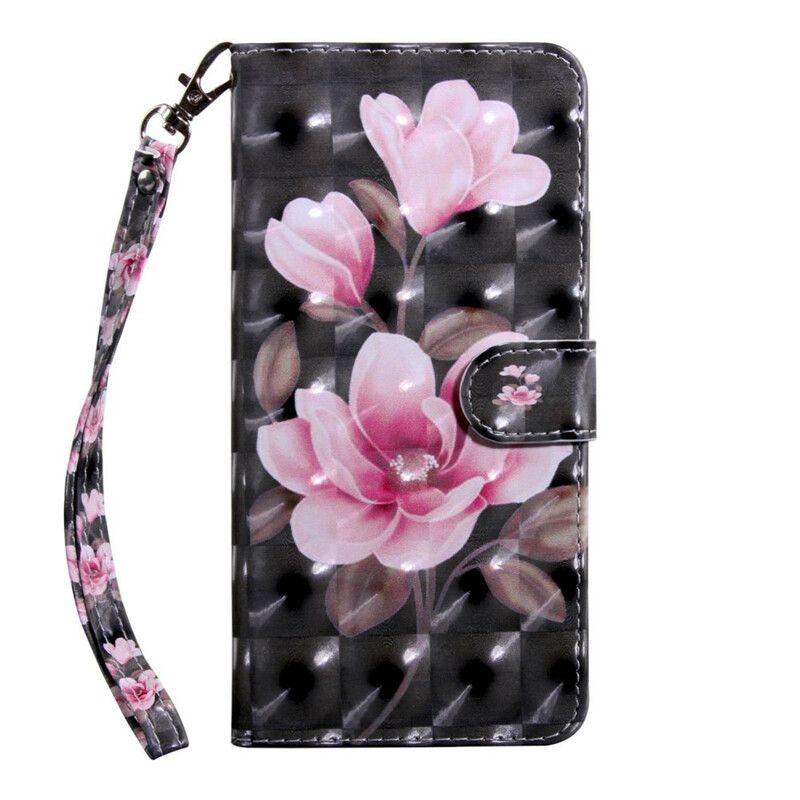 Flip Cover Xiaomi Redmi Note 8 Blomsterblomster