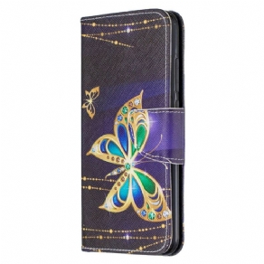 Flip Cover Xiaomi Redmi Note 8 Magisk Sommerfugl