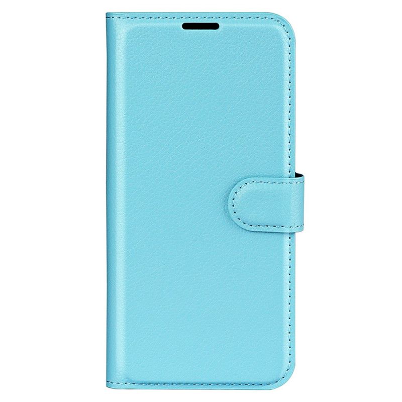 Flip Cover Til Huawei Nova 11 Pro Klassisk Litchi Imiteret Læder